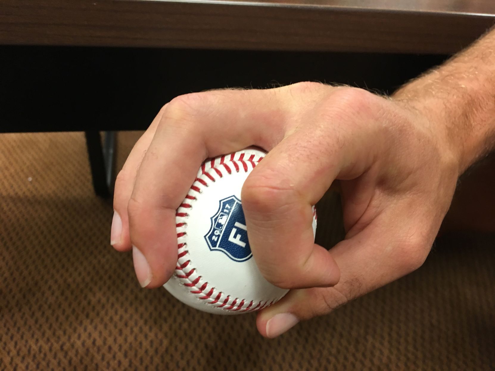 Adam Wainwright's grip
